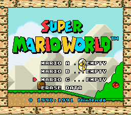 Super Mario World - You are going to die Title Screen